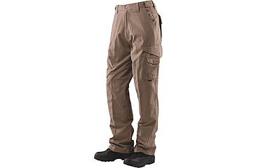 Image of TRU-SPEC 24-7 Series Tactical Teflon Pants - Mens, PolyCotton Ripstop, Coyote, Waist 44 in, Inseam 30 in, 1063050