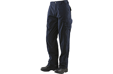 Image of TRU-SPEC 24-7 Series Tactical Teflon Pants - Mens, PolyCotton Ripstop, Dark Navy, Waist 28 in, Inseam 30 in, 1061042