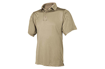 Image of TRU-SPEC Eco Tec Short Sleeve Polo Shirt - Mens, Silver Tan, Extra Small, Regular, 3957002
