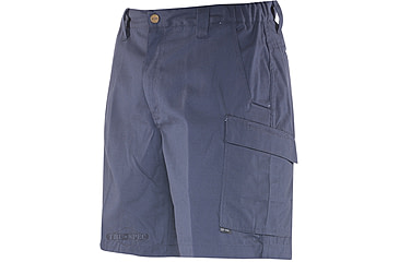 Image of Tru-Spec Simply Tactical Navy Poly Cotton Rip Stop Shorts with Cargo Pocket, 60 4232018