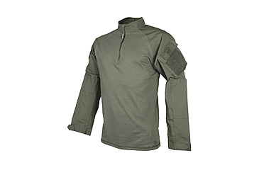 Image of TRU-SPEC T.R.U. Combat 1/4 Zip Long Sleeve Shirt - Mens, Ranger Green, 3XL, Regular, 2514008