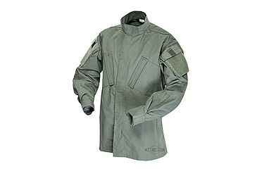 Image of Tru-Spec TAC T.R.U.Shirts 50/50 Nylon/Cotton Rip-Stop, Olive Drab, XSmall Regular 1385002