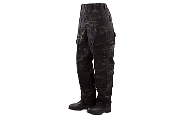 Image of TRU-SPEC TAC T.R.U. Cotton/Nylon Ripstop Trousers - Men's, MultiCam Black, Medium, Regular, 1236004