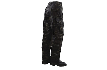 Image of TRU-SPEC TAC T.R.U. Cotton/Nylon Ripstop Trousers - Men's, MultiCam Black, Medium, Regular, 1236004