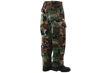 Image of Tru-Spec Tactical Response Pants, NYCO Rip, Woodland, Small, Regular 1275003