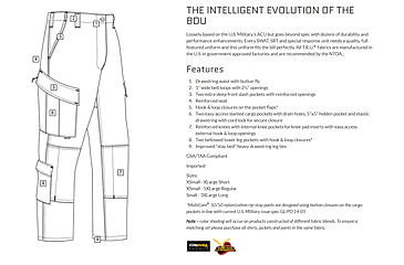 Image of TRU-SPEC Tactical Response Poly/Cotton Ripstop Pants - Mens, Khaki, Extra Small, Regular, 1287002