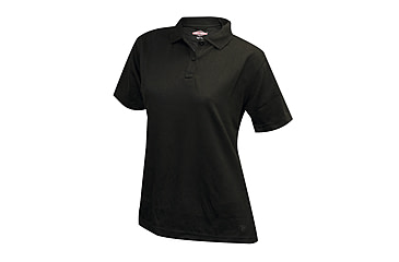 Image of Tru-Spec Women's Short Sleeve Performance Polo Shirt, Black, Medium 4375004