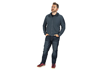 Image of TRYBE Tactical All Purpose Denim Jean - Men's, Slim Fit, Blue/Medium wash, 44-36, TACJNSLMMD-44-36