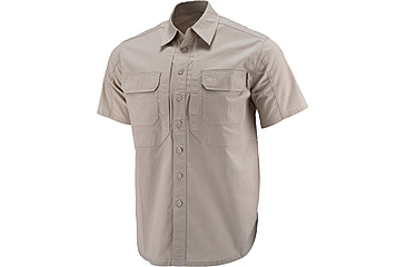Image of TRYBE Tactical Ultra Utility Short Sleeve Tactical Shirt - Mens, Desert Tan, M, UUSSTSDT-M