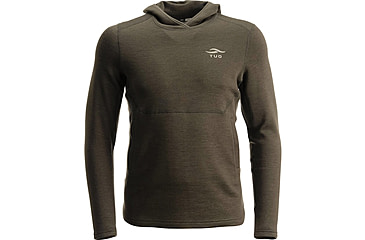 Image of TUO Kinetic Merino 350 Hoodie - Men's, Green, Small, 9070117-2771200