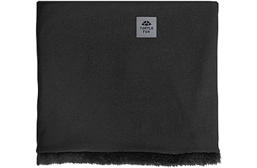 Image of Turtle Fur Comfort Shell Lined Neck Warmer w/Comfort Plush, Black, One Size, 759219-101-REG-ADUOS