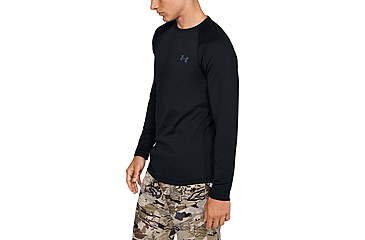 Image of Under Armour Base 4.0 Crew Top - Mens, Black, 2XL, 13533490012X