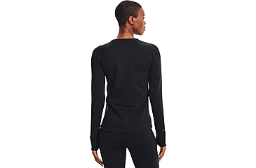 Image of Under Armour ColdGear Base 4.0 Crew - Womens, Black, Extra Small, 1353351001XS