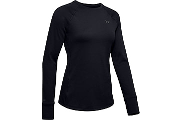 Image of Under Armour ColdGear Base 4.0 Crew - Womens, Black, Extra Small, 1353351001XS