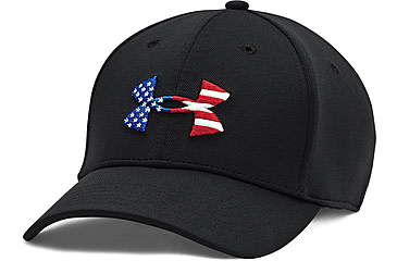 Image of Under Armour Freedom Blitzing Hat - Mens, Black / Black, Medium, 1362236001S-M
