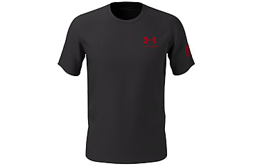 Image of Under Armour New Freedom Flag T-Shirt - Mens, Charcoal Medium Heather, Large Tall, 1370810019LGT