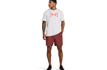Image of Under Armour Storm Shorebreak 2-in-1 Board Shorts - Mens, Cinna Red, Small, 1370030688SM