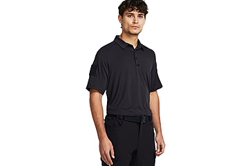 Image of Under Armour Tac Elite Polo - Mens, Dark Navy Blue, Small, 1379202465SM
