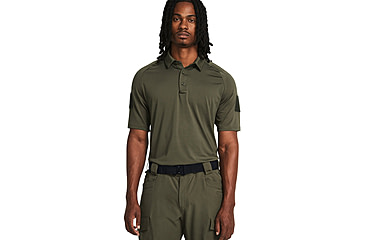 Image of Under Armour Tac Elite Polo - Mens, Marine OD Green, Small, 1379202390SM