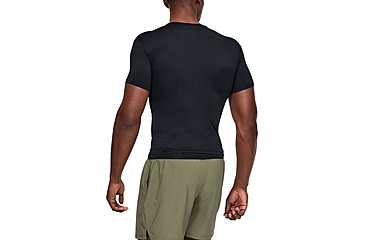 Image of Under Armour Tactical HeatGear Compression Short Sleeve T-Shirt - Mens, Black, X-Large, 1216007001XL