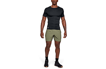 Image of Under Armour Tactical HeatGear Compression Short Sleeve T-Shirt - Mens, Black, X-Large, 1216007001XL