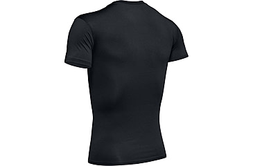 Image of Under Armour Tactical HeatGear Compression Short Sleeve T-Shirt - Mens, Black, X-Large, 1216007001XL