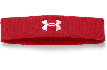Image of Under Armour UA Performance Headband, Red, One Size Fits All, 1276990600OSFA