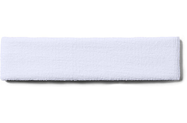 Image of Under Armour UA Performance Headband, White, One Size Fits All, 1276990100OSFA