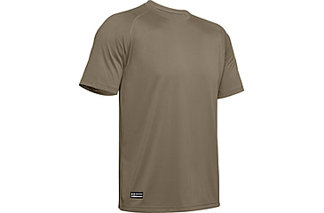 Image of Under Armour UA Tactical Tech Short Sleeve T-Shirt - Mens, Federal Tan, Small, 1005684499SM