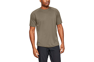 Image of Under Armour UA Tactical Tech Short Sleeve T-Shirt - Mens, Federal Tan, Small, 1005684499SM