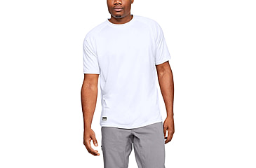 Image of Under Armour UA Tactical Tech Short Sleeve T-Shirt - Mens, White, 2X-Large, 10056841012X