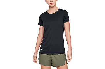 Image of Under Armour UA Tactical Tech T-Shirt - Womens, Black, Large, 1343357001LG