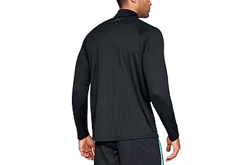 Image of Under Armour UA Tech 1/2 Zip Long Sleeve Shirt - Mens, Black, 3X-Large, 13284950013X