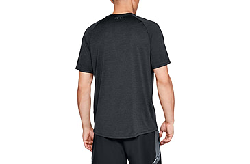 Image of Under Armour UA Tech 2.0 V-Neck T-Shirt - Mens, Black, Small, 1328190001SM