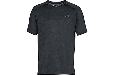 Image of Under Armour UA Tech 2.0 V-Neck T-Shirt - Mens, Black, Small, 1328190001SM