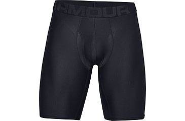 Image of Under Armour UA Tech 9in Boxer 2 Pack - Mens, Black, Small, 1363622001SM
