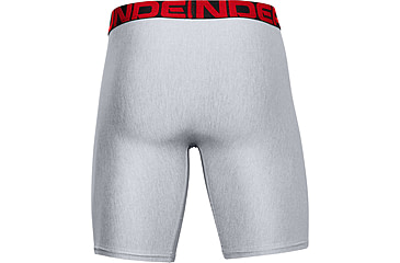 Image of Under Armour UA Tech 9in Boxer 2 Pack - Mens, Mod Gray Light Heather, Small, 1363622011SM