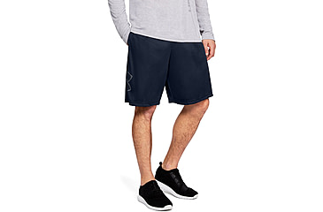 Image of Under Armour UA Tech Graphic Shorts - Mens, Large, Academy, 1306443409LG
