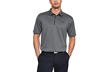 Image of Under Armour UA Tech Polo - Mens, Graphite, 3X-Large, 12901400403X