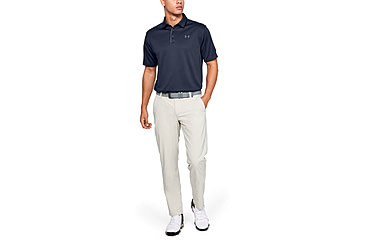 Image of Under Armour UA Tech Polo - Mens, Midnight Navy, Medium, 1290140410MD