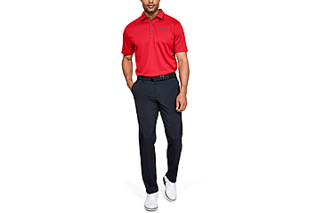 Image of Under Armour UA Tech Polo - Mens, Red, 3X-Large, 12901406003X