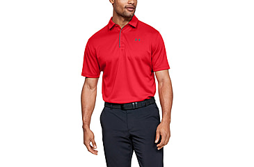 Image of Under Armour UA Tech Polo - Mens, Red, 3X-Large, 12901406003X