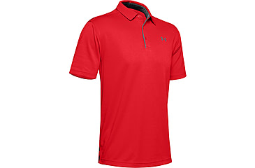 Image of Under Armour UA Tech Polo - Mens, Red, 3X-Large, 12901406003X