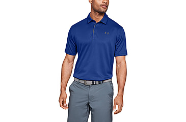 Image of Under Armour UA Tech Polo - Mens, Royal, Medium, 1290140400MD