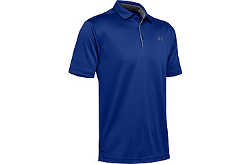 Image of Under Armour UA Tech Polo - Mens, Royal, Medium, 1290140400MD