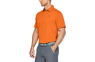 Image of Under Armour UA Tech Polo - Mens, Orange, 2X-Large, 12901408002X