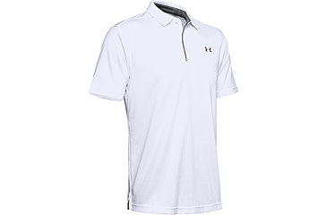Image of Under Armour UA Tech Polo - Mens, White, 3X-Large, 12901401003X