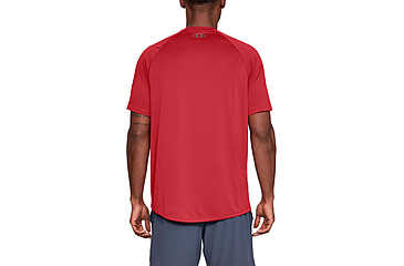 Image of Under Armour UA Tech Short Sleeve Tee 2.0 - Mens, Red, Large, 1326413600LG