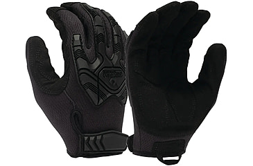 Image of Venture Gear Tactical Heavy Duty Impact Operator H&amp;L Glove, Black, Medium, VGTG40BM
