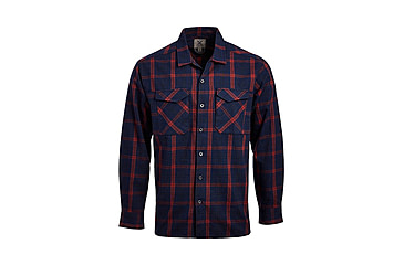 Image of Vertx Canyon River Flannel - Mens, Midnight Clay Plaid, Extra Large, F1 VTX1500 MDCP XLARGE